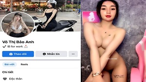 Hot girl facebook Võ Thị Bảo Anh show kín